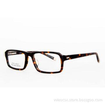 Full Frame Acetate Optical Reading Glasses Frames , Rectang